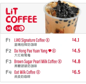 Liho Lit Coffee Prices
