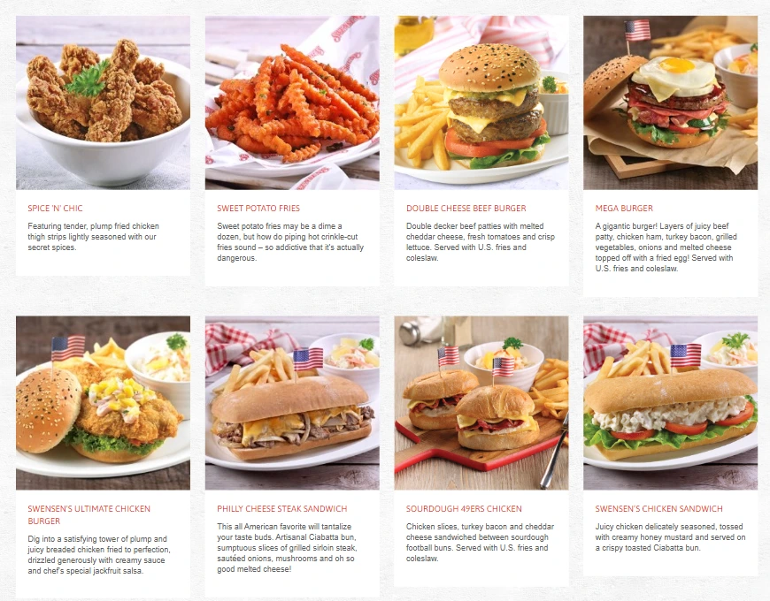 SWENSENS IMPOSSIBLE BURGERS PRICES
