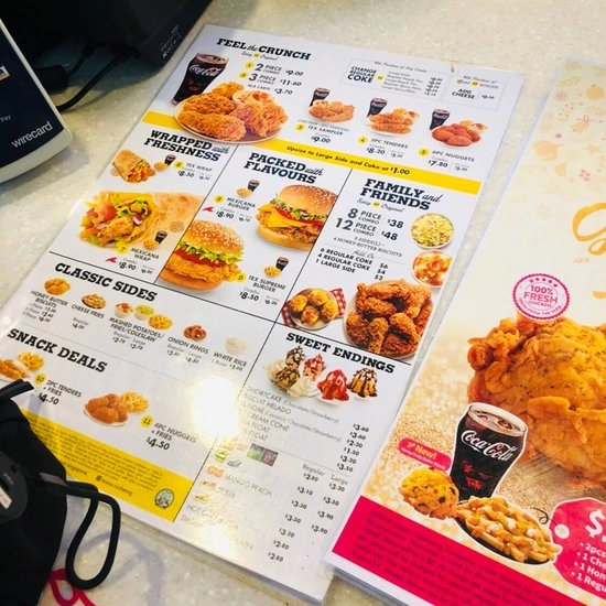 Texas Chicken Menu Singapore & Latest Price List 2024