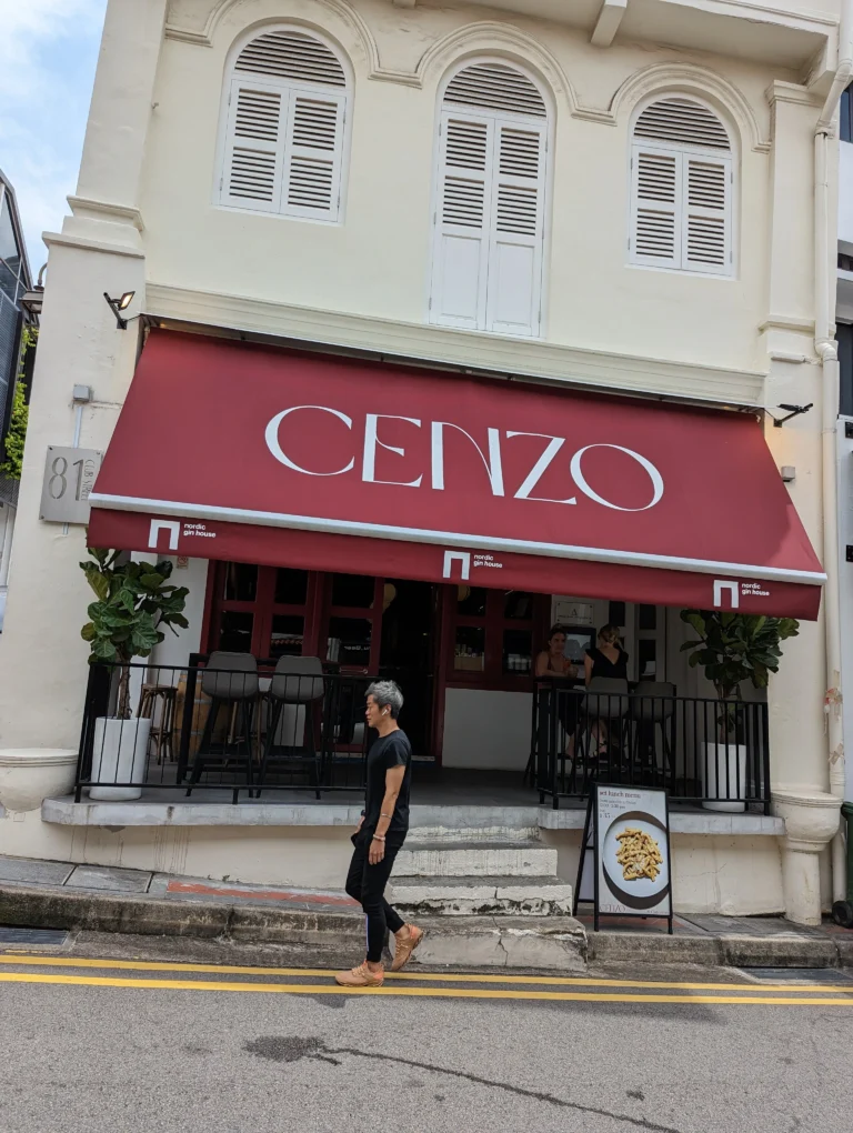 Cenzo Menu Singapore & Latest Price List 2024