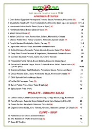 Pasta Brava Menu Singapore & Latest Price List 2024