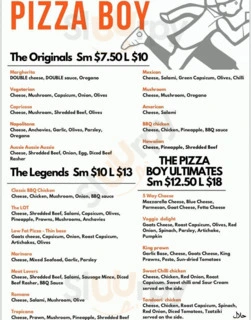 Pizzaboy Menu Singapore & Latest Price List 2024