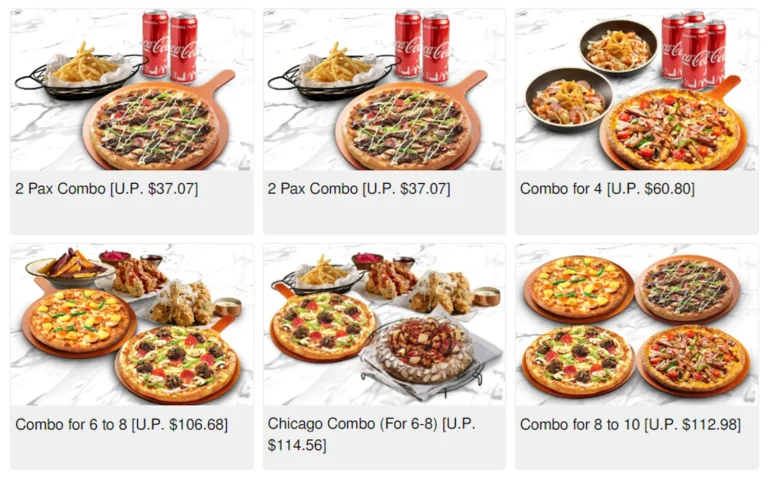 Pizza Maru Menu Singapore & Latest Price List 2024